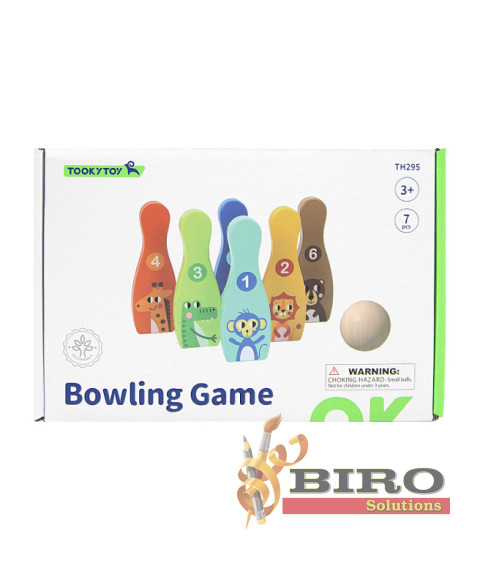 Joc din lemn Bowling, cod 57369